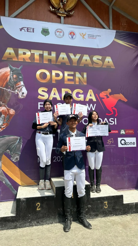 Hasil lomba HSA Equestrian