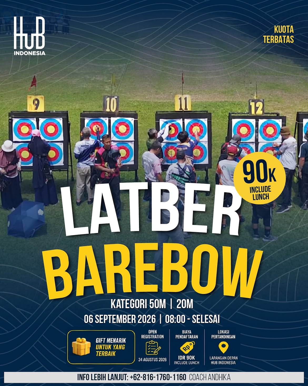 🏹 LATBER BAREBOW IS BACK! 🔥Saatnya uji kemampuan, tambah pengalaman, dan seru-seruan bareng se